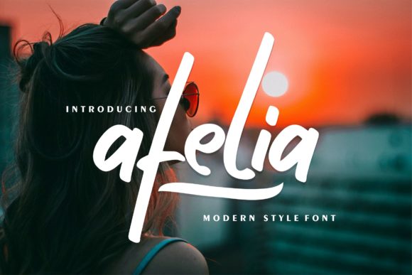 Afelia Font: Elevate Your Brand with Modern Handwritten Style
