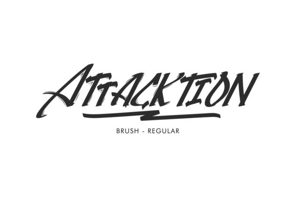 Attacktion Font: A Quirky Handwritten Typeface for Marketers