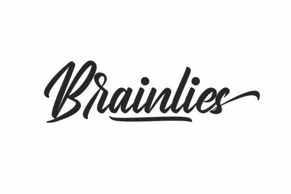 Brainlies: A Script Font That Elevates Editorial Design