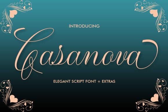 Casanova Font: A Handwritten Typeface for Digital Branding