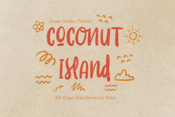 Coconut Island: A Script Font for Editorial Elegance