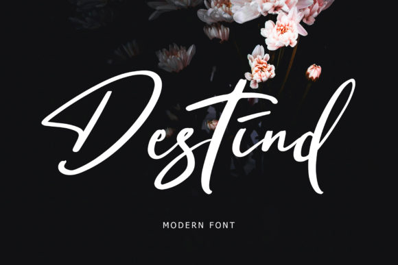 Destind: A Handwritten Typeface That Elevates Web Design