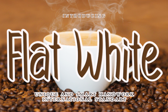 Flat White: A Versatile Handwritten Typeface for Modern Branding
