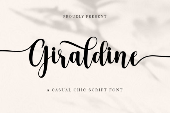 Giraldine: A Handwritten Font That Elevates Web Design