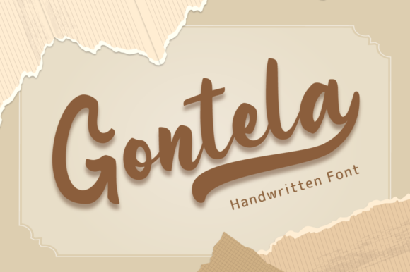 Gontela: A Handwritten Font That Elevates Brand Identity