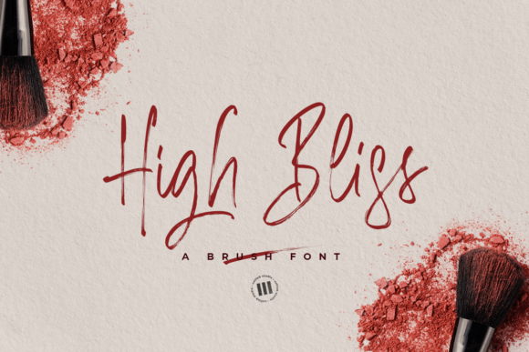 High Bliss: A Handwritten Typeface for Editorial Elegance