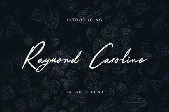 Raymond Caroline: A Script Font That Elevates Editorial Design