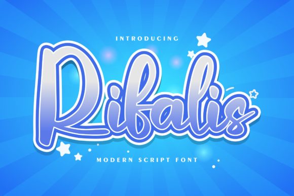 Rifalis Font: A Playful Script for Digital Branding