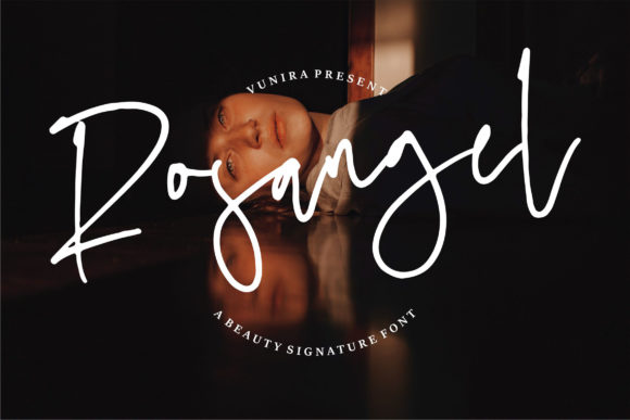 Rosangel: A Script Font with Heart and Versatility