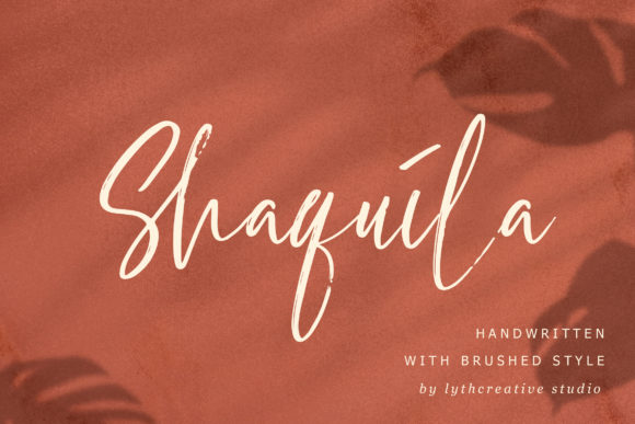Shaquila Font Review: A Script Amp Typeface for Campaign Creativity