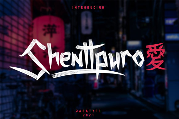 Shenttpuro: A Script Font with Personality