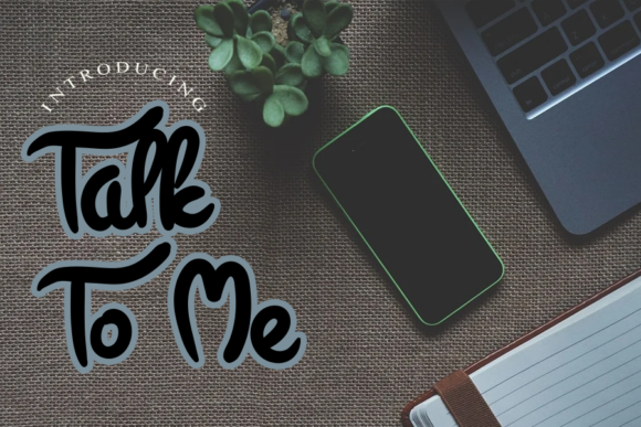 Talk to Me: A Handwritten Font That Speaks to Crafters