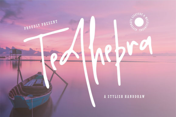 Tedhebra Font – A Stylish Script for Craft and Branding