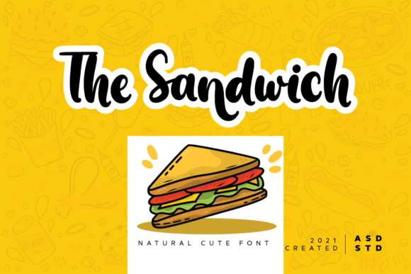 The Sandwich Font: A Stylish Typeface for Small Business Branding