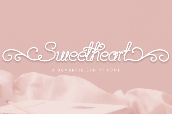 The Sweetheart Font: A Stylish Script for Small Business Branding