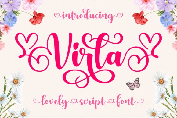 Virla: A Handwritten Font for Modern Web Design