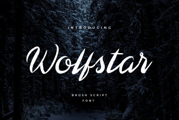 Wolfstar Font: A Handwritten Typeface for Polished Web Design
